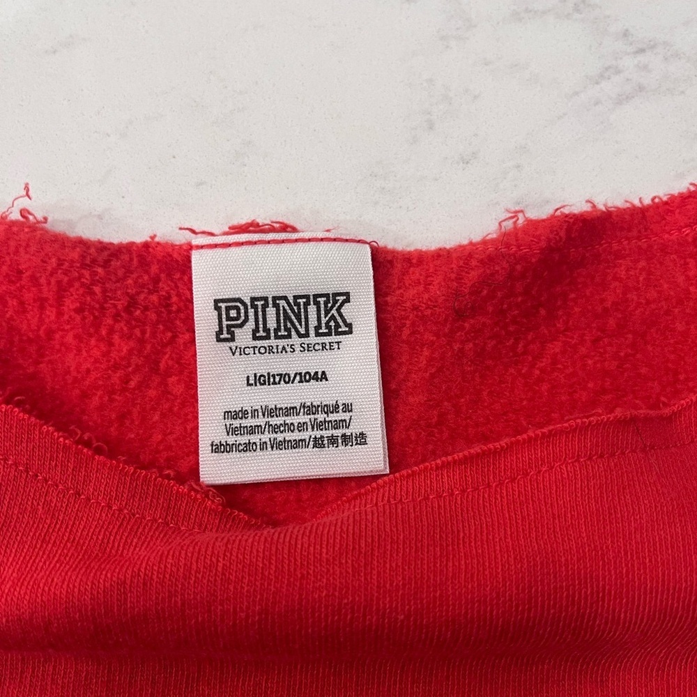 PINK Victoria's Secret Bold Red Sweater - Picture 2 of 3
